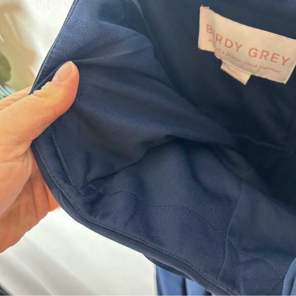 Birdy Gray | Navy Blue Bridesmaid Dress Convertible Size Medium - Picture 13 of 15